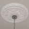 Ekena Millwork Baile Ceiling Medallion (Fits Canopies up to 3 1/4"), 20"OD x 1 5/8"P, Primed White CM20BL - alternate 10